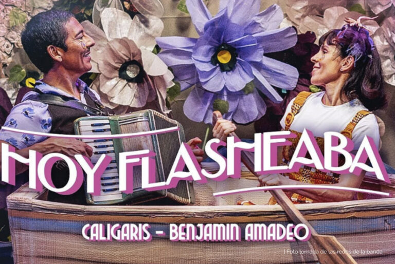 Los Caligaris y Benja Amadeo se lucen en la ranchera “Hoy Flasheaba”