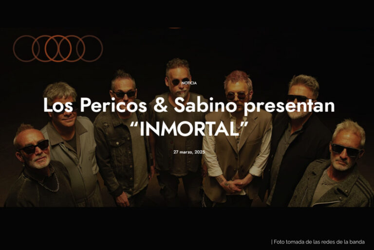 Los Pericos presentan «Inmortal» Ft Sabino
